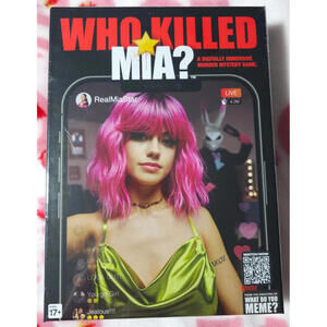 2023 Who Killed Mia? What Do You Meme? Board Game Murder Mystery NEW SEALED